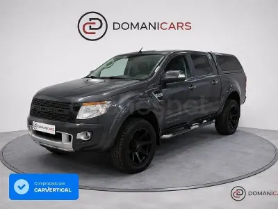Usado Ford Ranger Wildtrack 200 CV (147 kW) 2015 Gris / plata Pickup/Camioneta