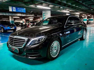 Usado Mercedes S350 258 CV (189 kW) 2015 Negro Berlina
