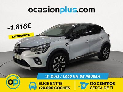Usado Renault Captur Techno 90 CV (66 kW) 2023 Gris / plata SUV