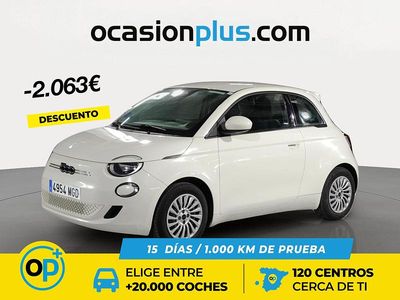 Usado Fiat 500e 86 kW (118 CV) 2023 Blanco Utilitario