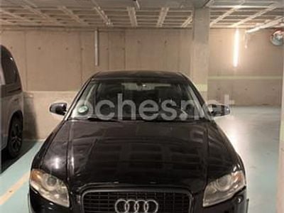 Usado Audi A4 163 CV (119 kW) 2007 Negro Berlina