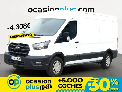 Usado Ford Transit Trend 130 CV (95 kW) 2023 Blanco Berlina