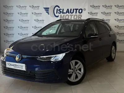 Usado VW Golf VIII Life 115 CV (84 kW) 2021 Azul Familiar