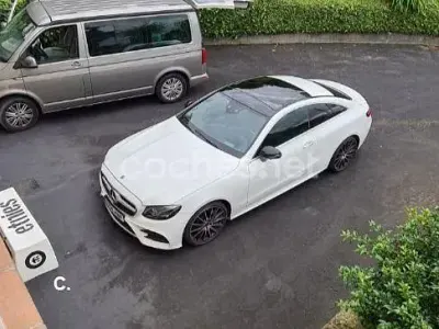 Usado Mercedes E220 194 CV (142 kW) 2017 Blanco Coupe