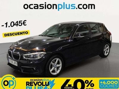 Usado BMW 116 116 CV (85 kW) 2016 Negro Utilitario