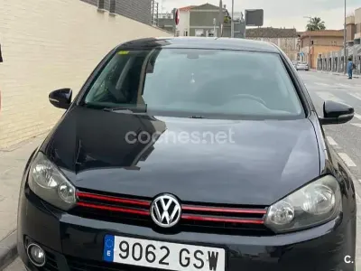 Usado VW Golf VI Advance 105 CV (77 kW) 2010 Negro Utilitario