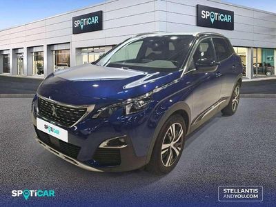 Usado Peugeot 3008 Style 131 CV (96 kW) 2019 Azul SUV
