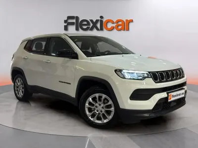 Usado Jeep Compass Longitude 131 CV (96 kW) 2022 Blanco SUV