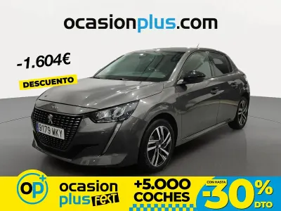 Usado Peugeot 208 Allure 100 CV (73 kW) 2023 Gris / plata Utilitario