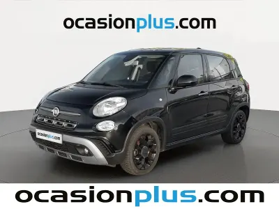 Usado Fiat 500L Cross 95 CV (69 kW) 2021 Negro Monovolumen