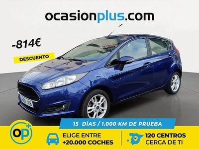 Azul Usado 2016 Ford Fiesta Trend | 10.990 € (Precio justo)