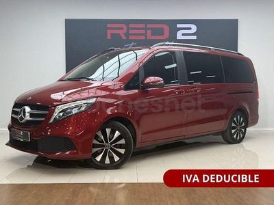 Usado Mercedes V250 Avantgarde 190 CV (139 kW) 2020 Granate Monovolumen
