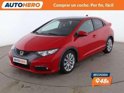 Rojo Usado 2014 Honda Civic Executive Utilitario | 12.190 € (Precio justo)