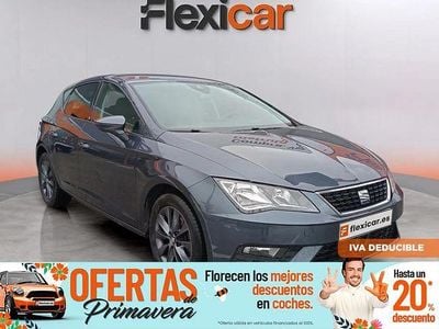 Usado Seat Leon Style 130 CV (95 kW) 2020 Azul