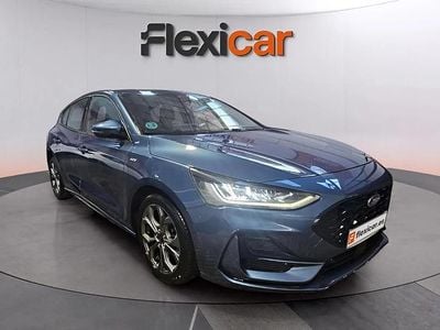 Usado Ford Focus ST-Line 125 CV (91 kW) 2023 Azul Berlina