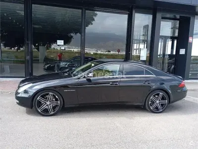 Usado Mercedes CLS350 292 CV (214 kW) 2006 Negro Coupe