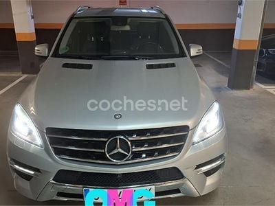 Gris / plata Usado 2015 Mercedes ML250 SUV | 28.300 € (Precio justo)