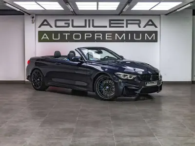 Käytetty BMW M4 Cabriolet Competition Edition 450 HP (330 kW) 2018 Sininen Avoauto