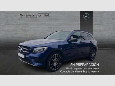 Usado Mercedes GLC220 170 CV (125 kW) 2019 Azul SUV