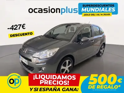 Usado Citroën C3 Live 82 CV (60 kW) 2016 Gris