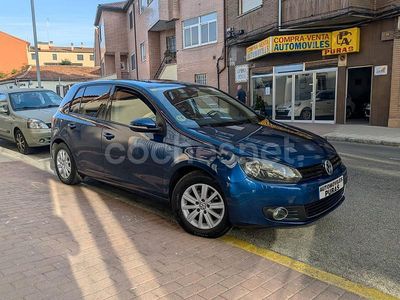 Usado VW Golf VI Advance 105 CV (77 kW) 2009 Azul Utilitario