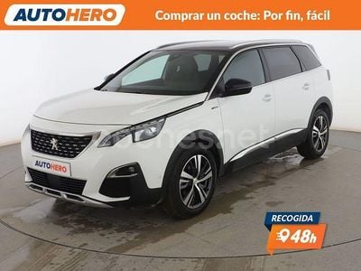 Blanco Usado 2018 Peugeot 5008 GT SUV | 19.999 € (Precio justo)