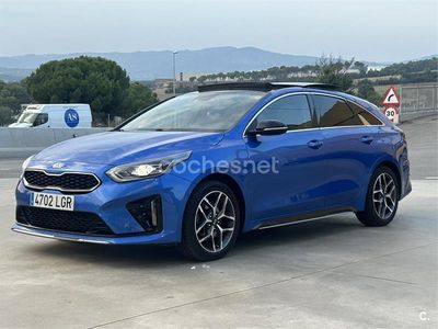 Usado Kia ProCeed GT-Line 120 CV (88 kW) 2020 Azul Utilitario
