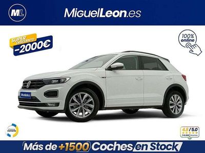 Usado VW T-Roc 110 CV (80 kW) 2021 Blanco SUV