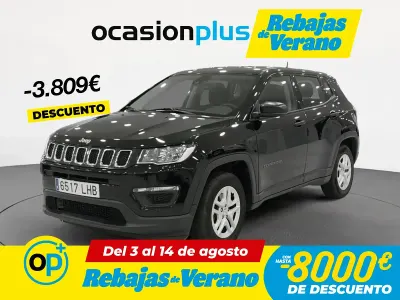 Usado Jeep Compass Sport 140 CV (102 kW) 2020 Negro SUV