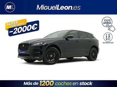 Usado Jaguar F-Pace Portfolio 181 CV (133 kW) 2017 Negro SUV