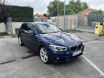 Usado BMW 120 Sport Line 184 CV (135 kW) 2015 Azul Utilitario