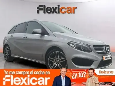 Usado Mercedes B200 136 CV (100 kW) 2018 Gris Monovolumen
