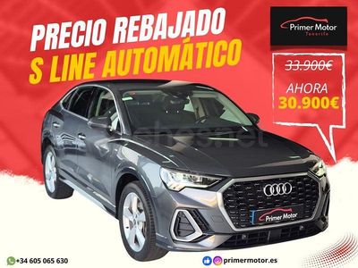 Usado Audi Q3 Sportback S-Line 245 CV (180 kW) 2021 Gris / plata SUV