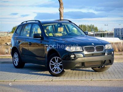 Usado BMW X3 150 CV (110 kW) 2008 Negro SUV