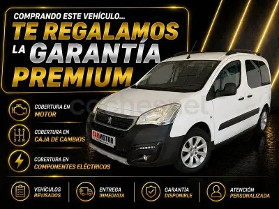 Begagnad Peugeot Partner Tepee Active 110 HK (80 kW) 2017 Vit Minibuss