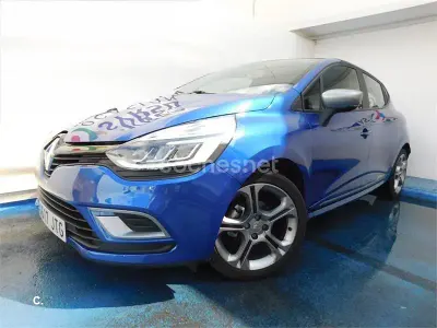 Usado Renault Clio IV GT 120 CV (88 kW) 2016 Azul Berlina