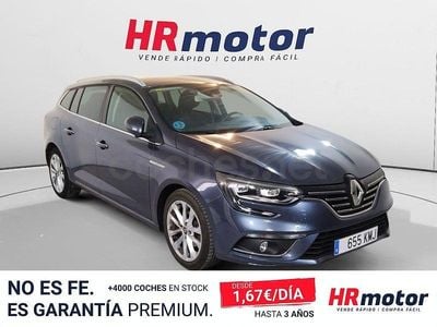 Usado Renault Mégane GrandTour Zen 132 CV (97 kW) 2018 Gris Familiar