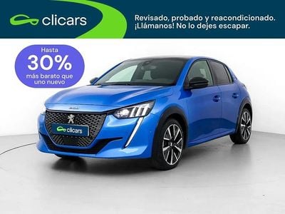 Brugt Peugeot 208 GT-line 100 HK (73 kW) 2020 Blå Hatchback
