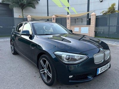 Usado BMW 120 Sport Line 184 CV (135 kW) 2012 Azul Utilitario
