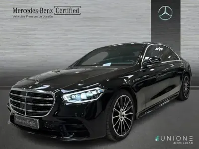 Usado Mercedes S500 AMG line 435 CV (319 kW) 2021 Negro Berlina