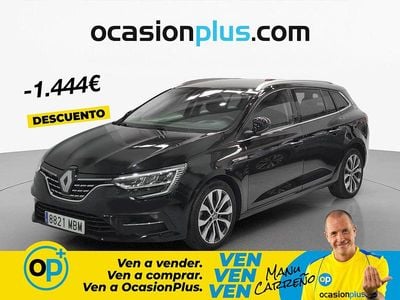 Usado Renault Mégane GrandTour Techno 140 CV (102 kW) 2022 Negro Familiar