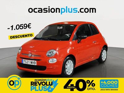 Usado Fiat 500 70 CV (51 kW) 2023 Naranja Utilitario