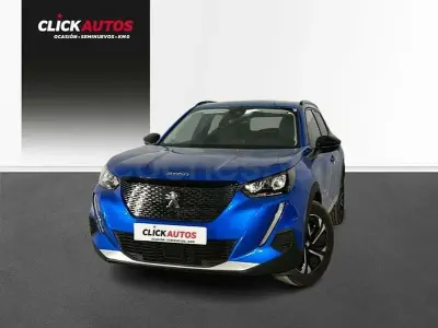 Usado Peugeot 2008 Allure 130 CV (95 kW) 2022 Azul SUV