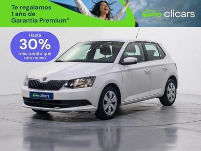 Usado Skoda Fabia Ambition 75 CV (55 kW) 2017 Blanco Berlina