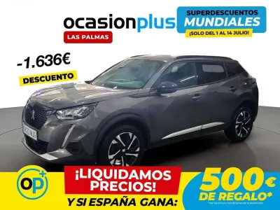 Usado Peugeot 2008 Allure 101 CV (74 kW) 2023 Gris SUV