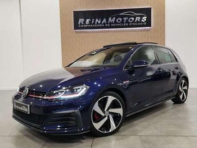 Usado VW Golf VII GTI 230 CV (169 kW) 2017 Azul Utilitario