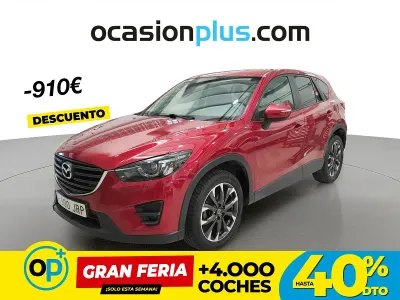 Usado Mazda CX-5 Luxury 150 CV (110 kW) 2016 Rojo SUV