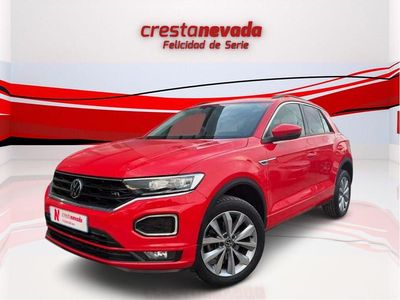 Rojo Usado 2021 VW T-Roc Advance SUV | 20.400 € (Un poco caro)