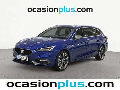 Azul Usado 2020 Seat Leon ST FR Familiar | 18.000 € (Precio justo)