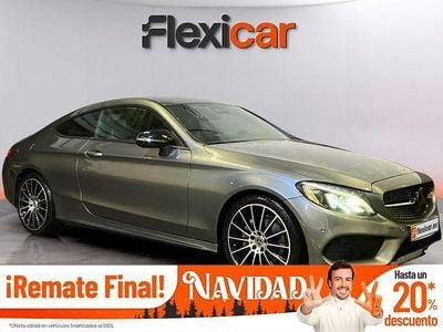 Gris / plata Usado 2016 Mercedes C220 AMG line Coupe | 24.190 € (Precio justo)